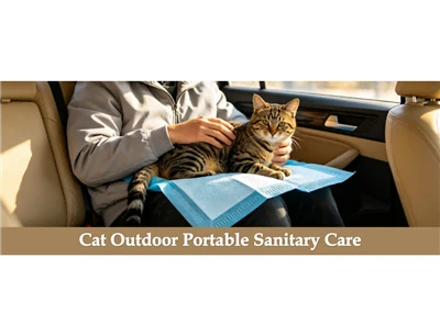 Cat Outdoor Portable Sanitary Care